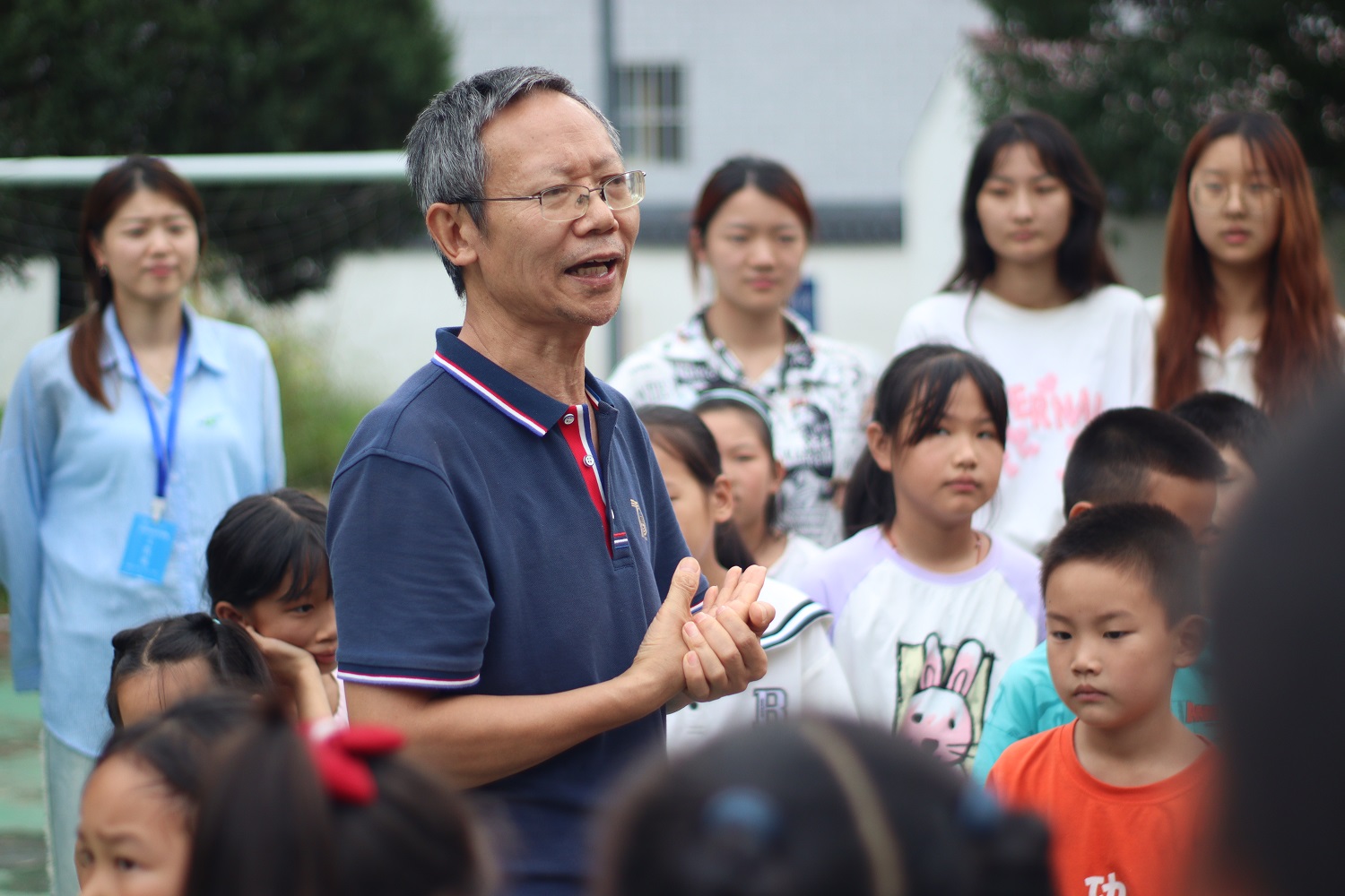 彭礼堂教授发表讲话（通讯员 李卓霖 摄）