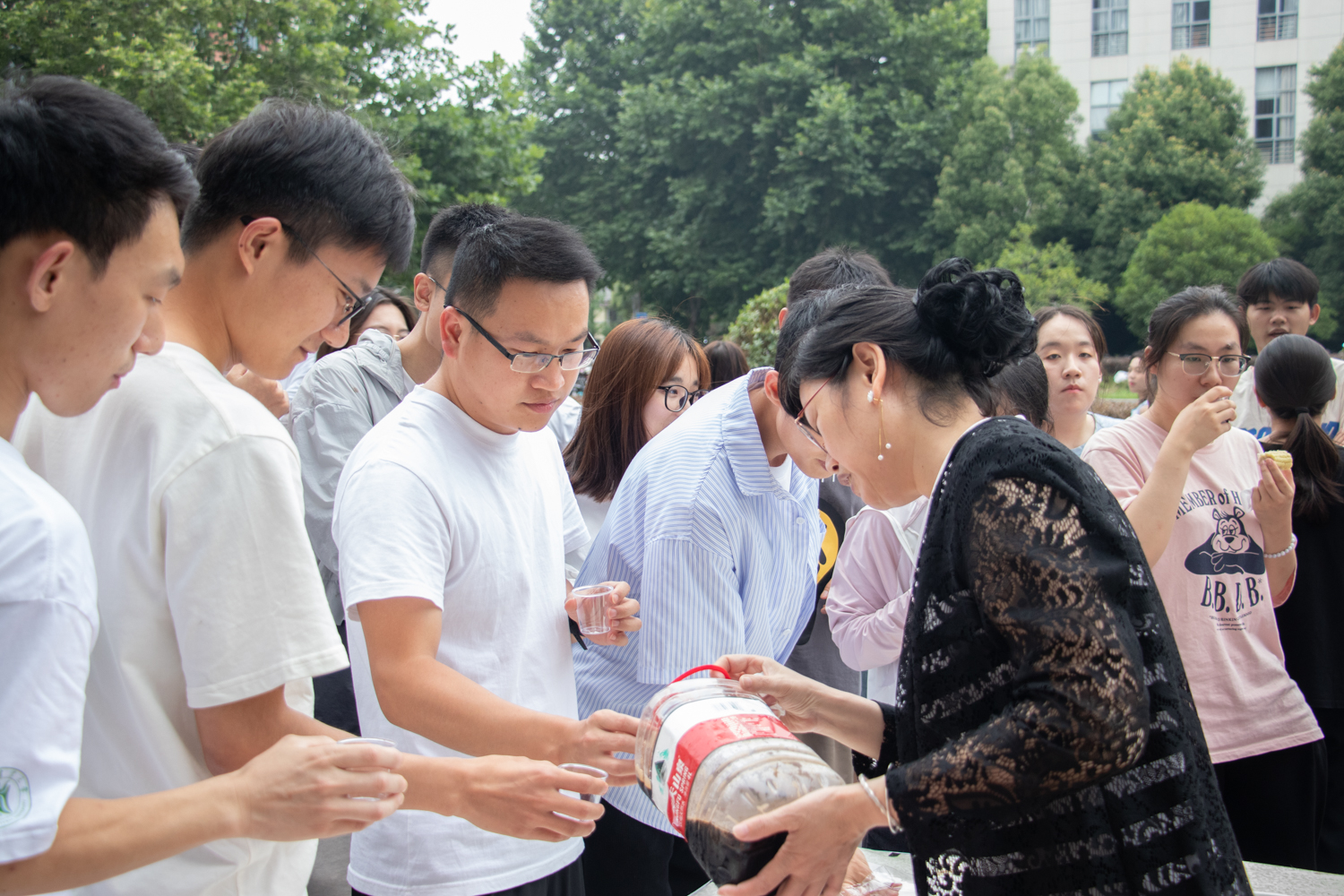 美味的米浆（学通社记者 李明城 摄）