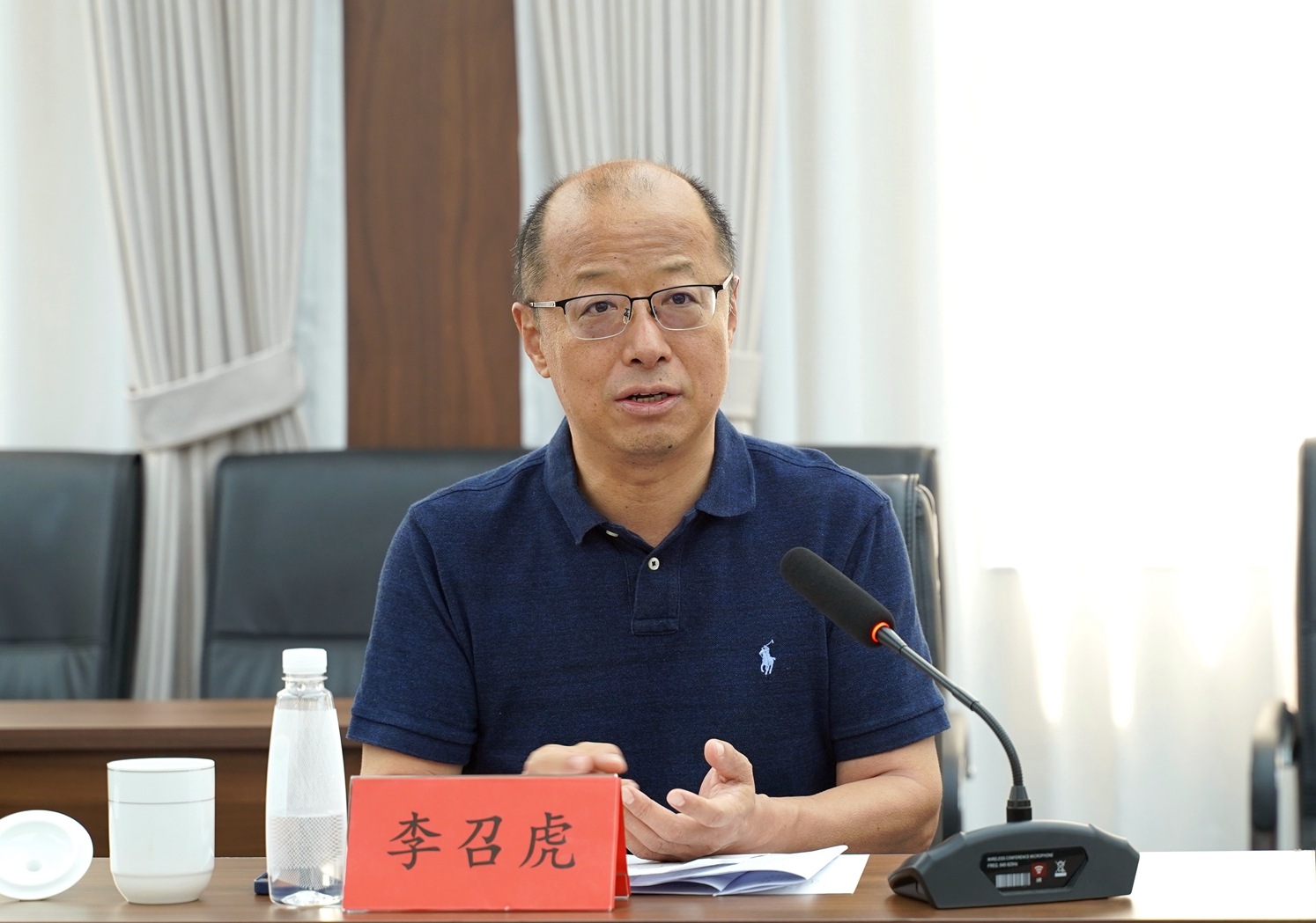 校长李召虎讲话(匡敏 摄)_副本