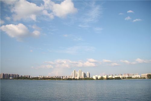 11.南湖边上风景秀丽