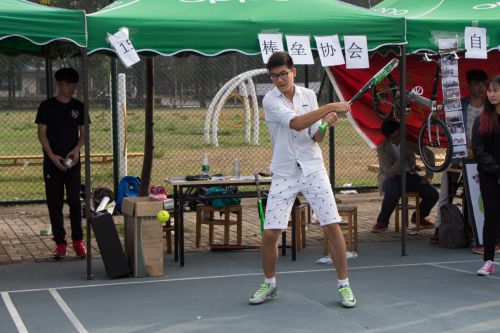 新同学参与棒垒协会互动——刘思颖