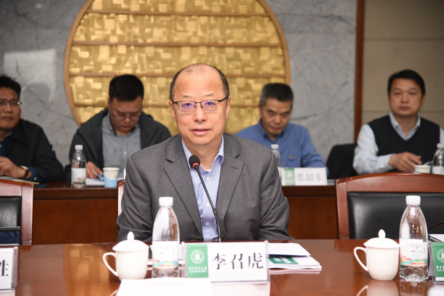 李召虎校长讲话(记者 徐行 摄)