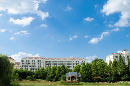 4.蓝天下，湖心亭更显可爱