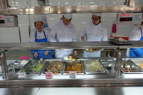 食堂师傅在讨论哪个菜销售的最好--黄稀