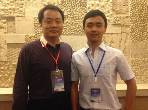 与谢晓亮院士的合影