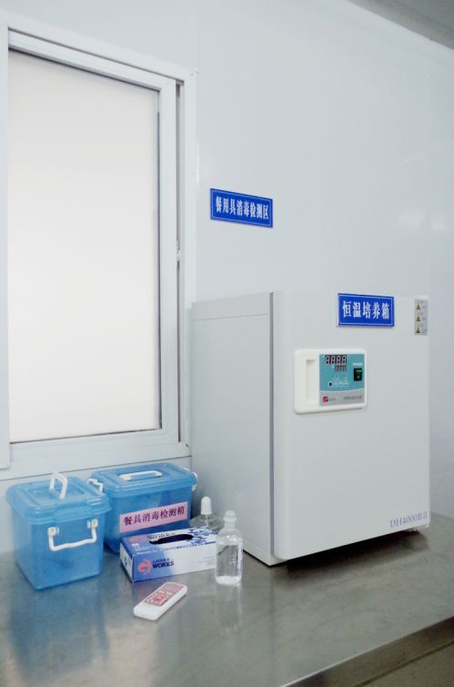 25.餐用具消毒检测区