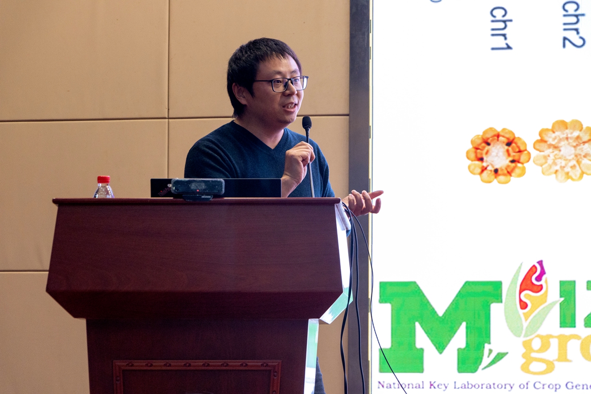 7 华中农业大学刘磊在演讲 (学通社记者 曹颖 摄)_副本