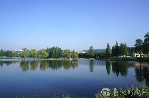 碧水共长天一色