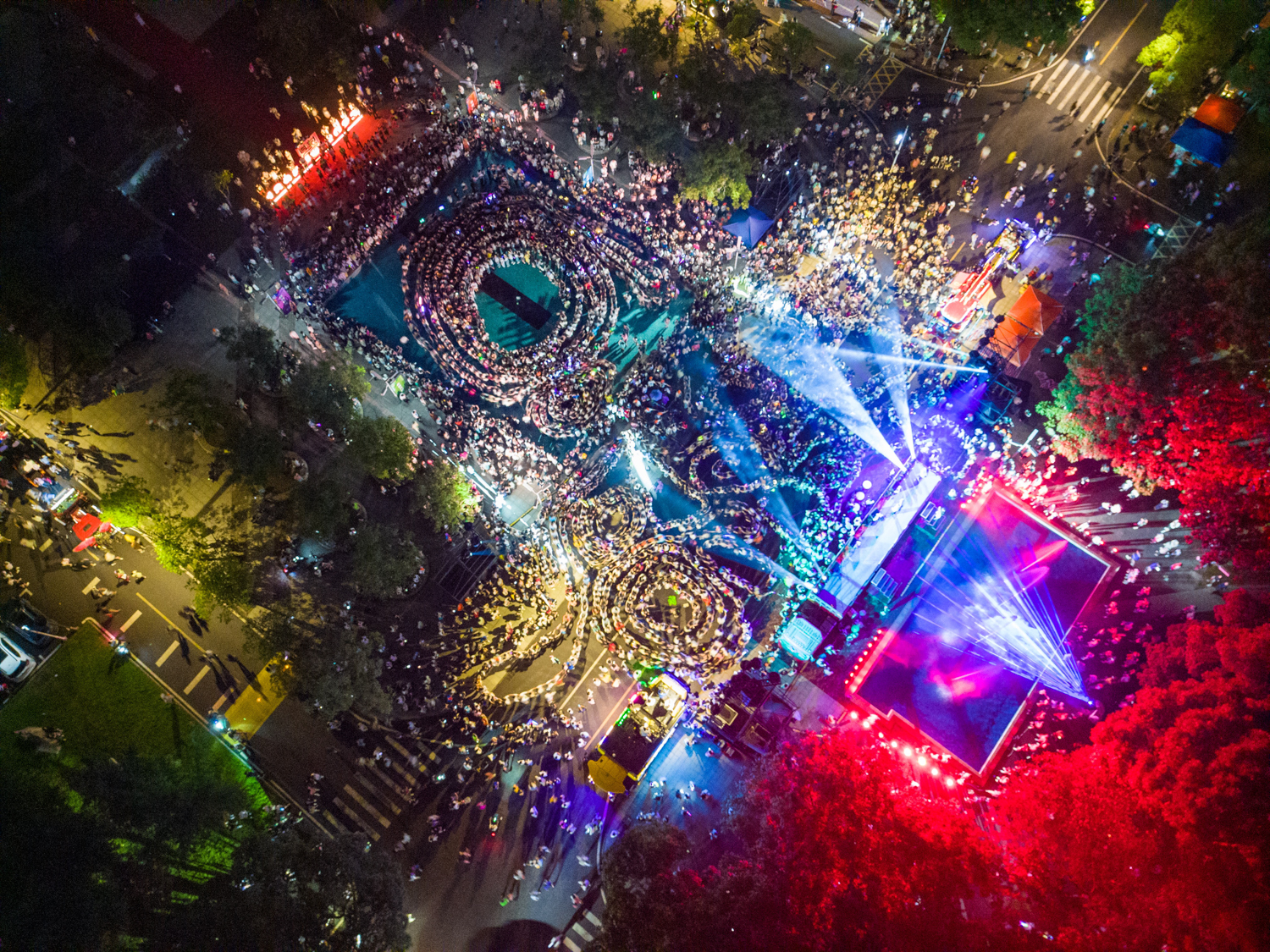 兔子舞现场（学通社记者 高言曦 摄）-0102