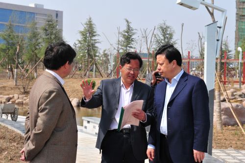 和谐公园接待领导莅临 (7)