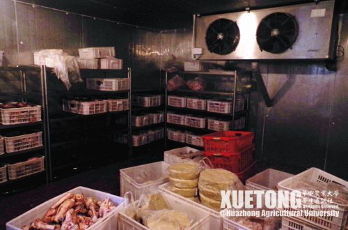 6.储藏肉类的冷藏室